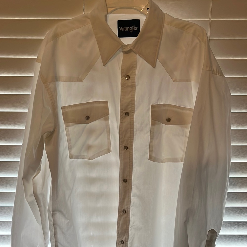 Mens Wrangler Pearl Snap